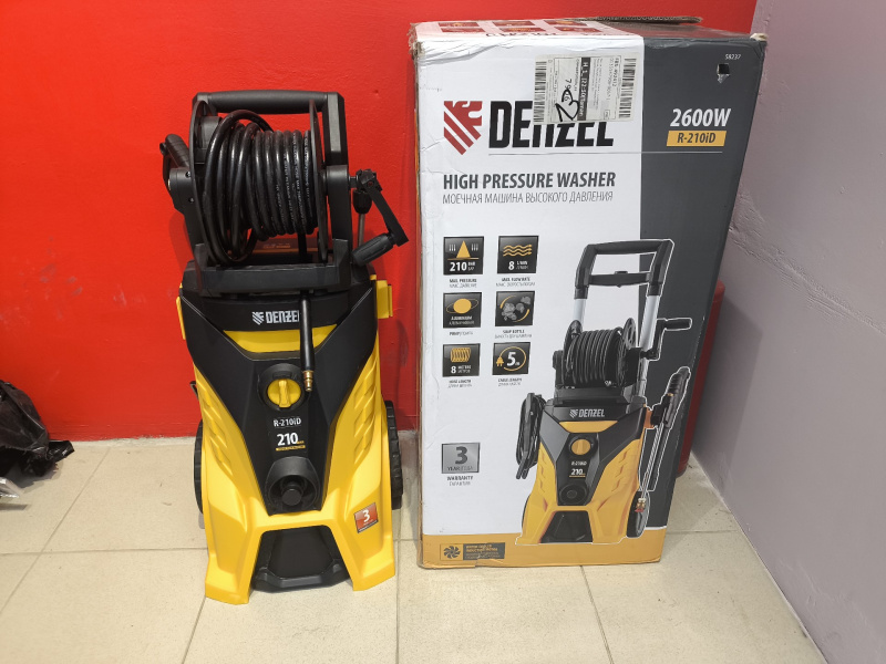 мойка высокого давления Denzel r210id