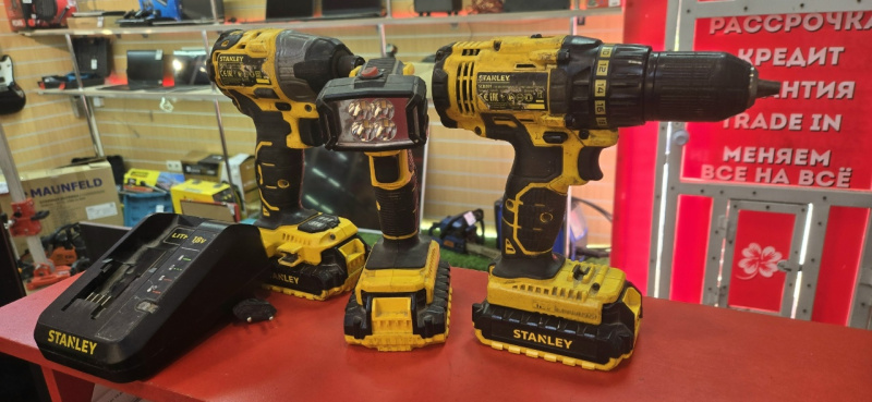Набор электроинструмента Stanley 3 в 1